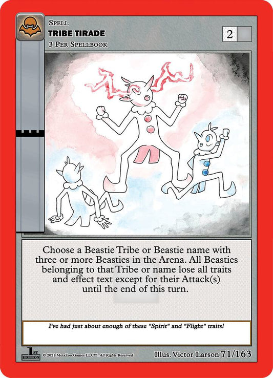 Tribe Tirade - Nightfall: First Edition - 71/163