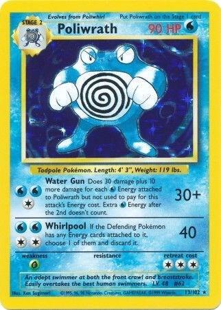 Poliwrath - Base Set: Unlimited - 13/102