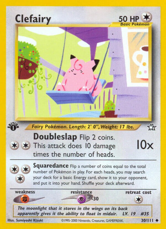 Clefairy - Neo Genesis: First Edition - 30/111