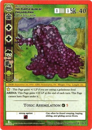 The Purple Blob Of Philadelphia - Nightfall: First Edition - 74/163