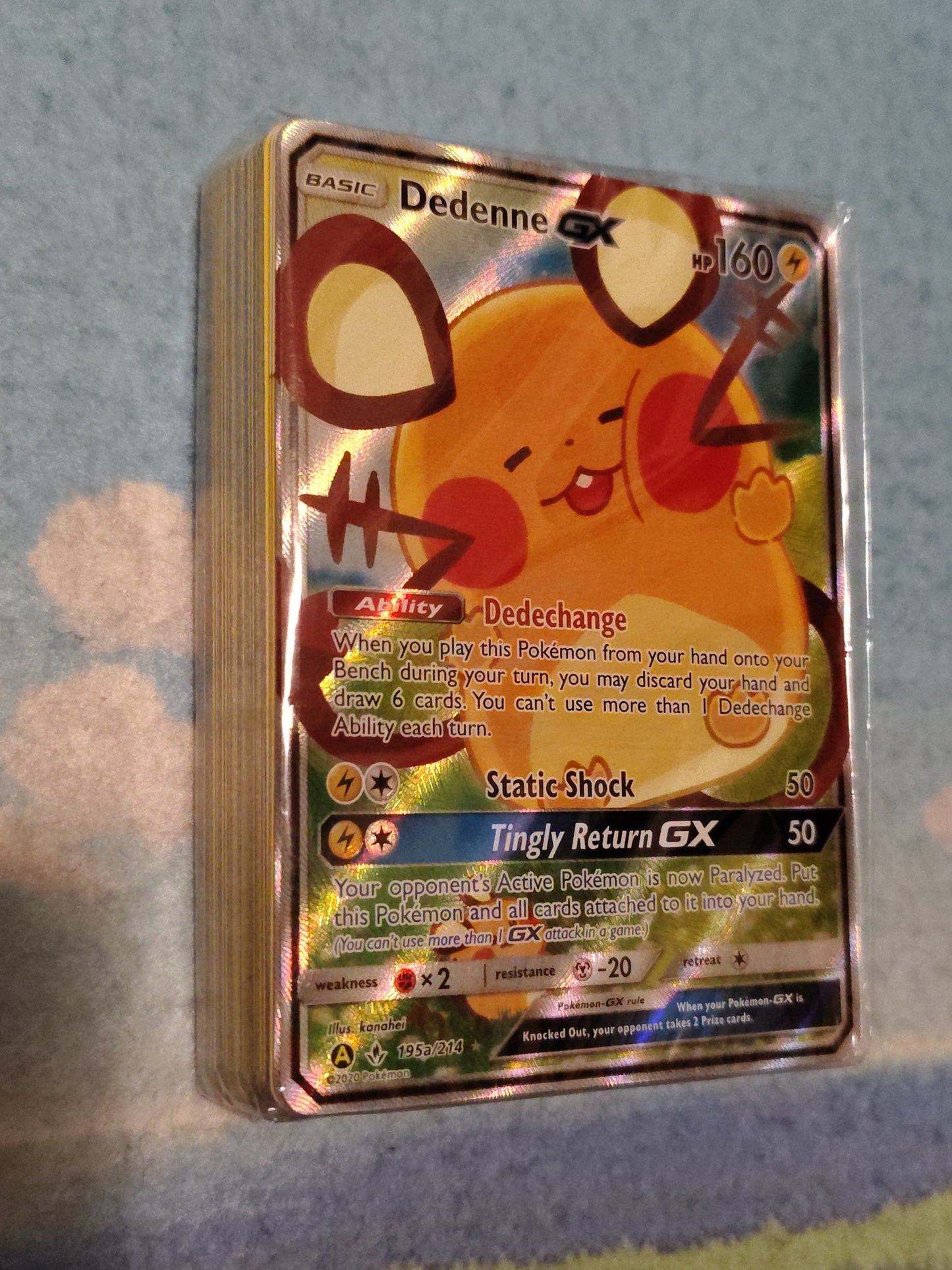 Dedenne GX - Unbroken Bonds: Sealed 195a/214