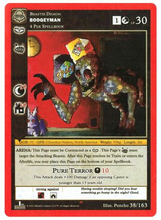 Boogeyman - Nightfall: First Edition - 38/163