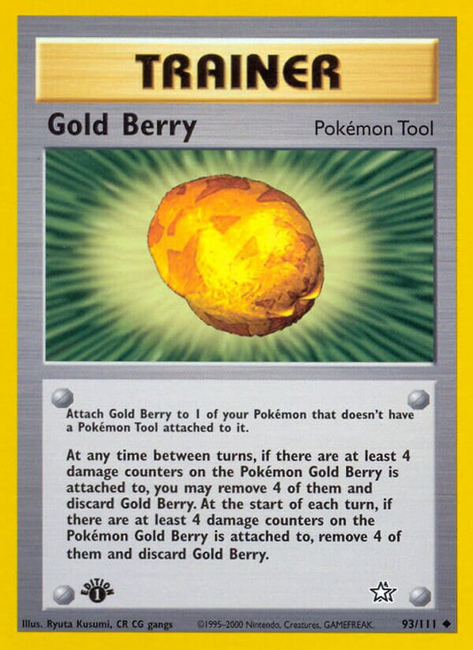 Gold Berry - Neo Genesis: First Edition - 93/111