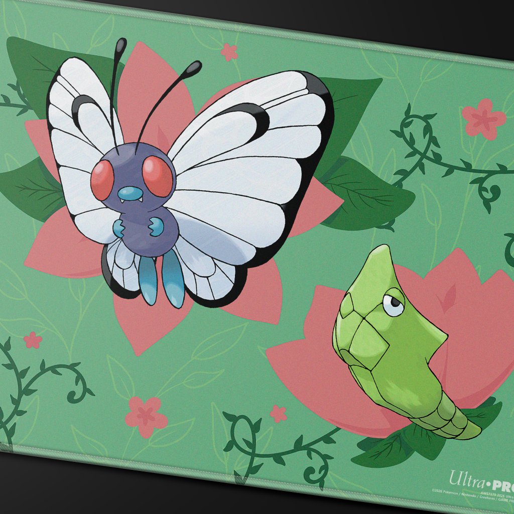 Ultra Pro Pokemon TCG Caterpie Evolutions Stitched Playmat (PRE ORDER)!!