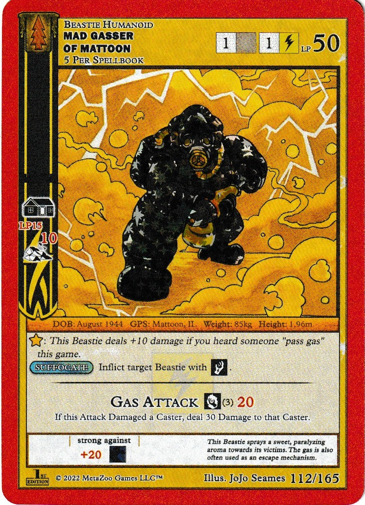 Mad Gasser of Mattoon - Wilderness: First Edition - 112/165