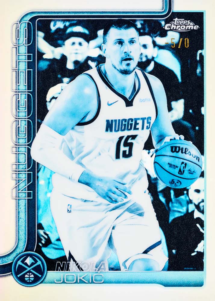 Topps NBA Basketball Chrome 2025/2026 Mega Box