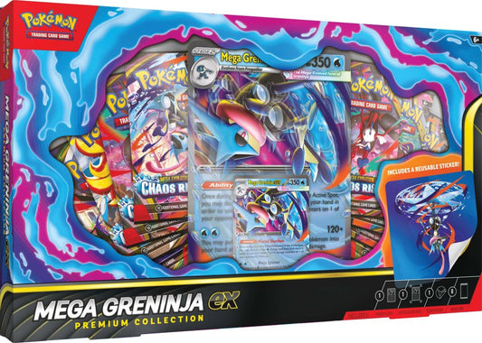 Pokémon TCG: Mega Greninja ex Premium Collection (PRE ORDER AVAILABLE IN-STORE ONLY)!!