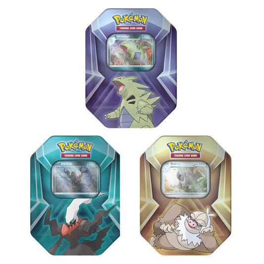 POKÉMON TCG: Triple Whammy Back Issue Collector Tin (Set of 3)