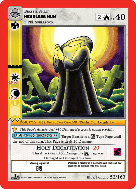 Headless Nun - Nightfall: First Edition - 52/163