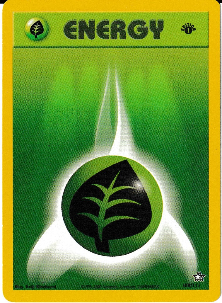 Grass Energy - Neo Genesis: First Edition - 108/111