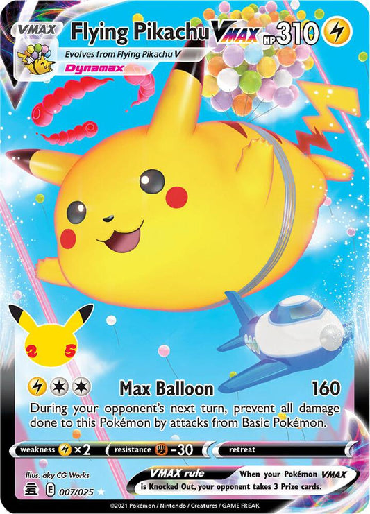 Flying Pikachu VMAX - Celebrations: 7/25
