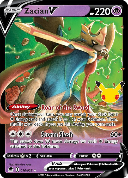 Zacian V - Celebrations: 16/25
