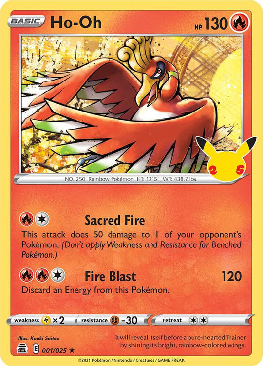Ho-Oh - Celebrations: 1/25