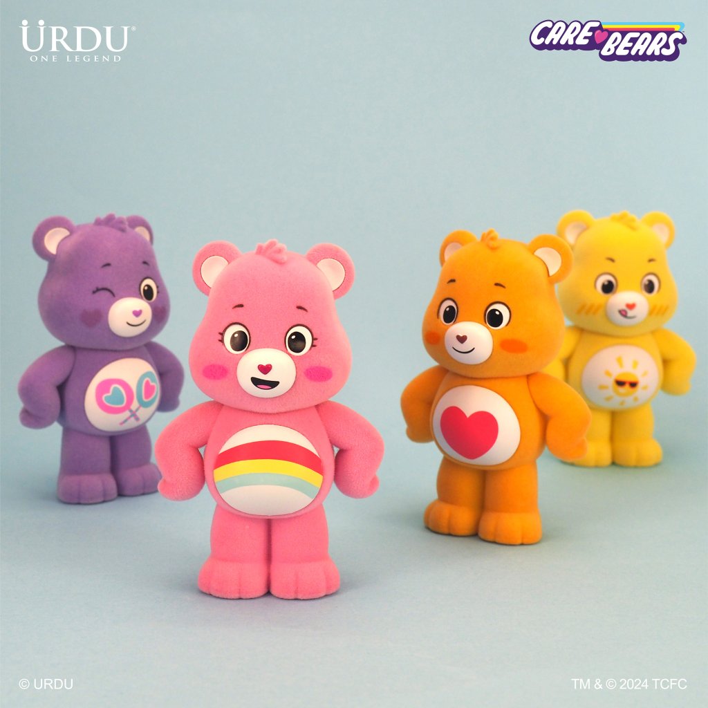 URDU X CARE BEARS STANDING BLIND BOX SERIES 1 (PRE ORDER)!