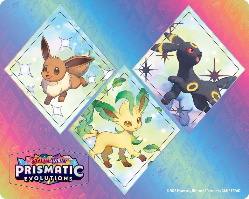 POKÉMON TCG: Prismatic Evolutions Tech Sticker Collection