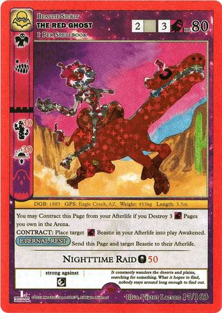 The Red Ghost - Nightfall: First Edition - 17/163