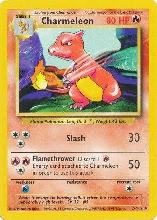 Charmeleon - Base Set: Unlimited - 24/102