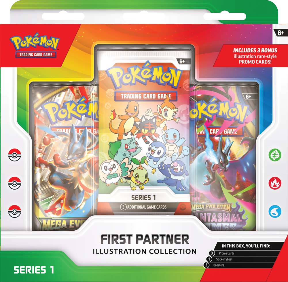 Pokémon TCG: First Partner Illustration Collection - Series 1