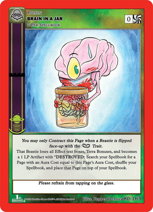 Brain In A Jar - Nightfall: First Edition - 80/136
