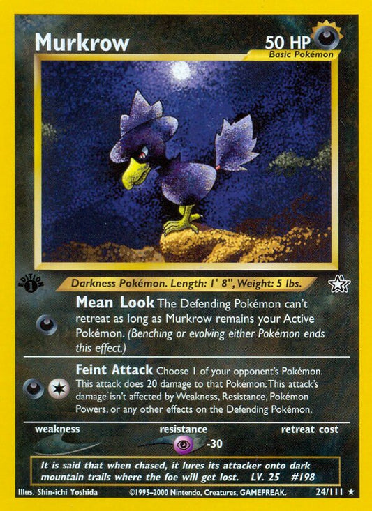 Murkrow - Neo Genesis: First Edition - 24/111